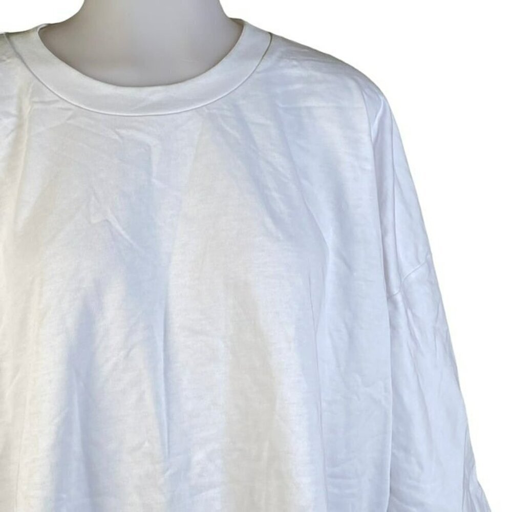 H:ours Cyndie Tee Shirt in White - Picture 7 of 11